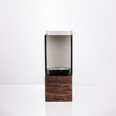 Ваза для квітів квадратна скляна 8×8×20 (см) декоративна HP-19-160-1