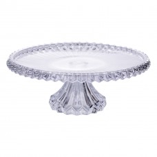 Тортівниця на ніжці Ø32 см скляна підставка для торта, капкейків, тістечок HP-19-138L