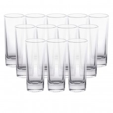 Набір стопок 12 шт по 80 мл скляні прозорі HP-19-136