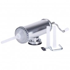 Шприц для ковбаси ручний 11×30 см горизонтальний ковбасний шприц 2 л для фаршу 3 насадки 16788-2