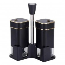 Набір для спецій на підставці 2 баночки для солі та перцю по 120 мл HP-1305