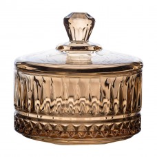 Цукерниця з кришкою Ø 10 см скляна HP-YH-75