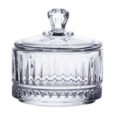 Цукерниця з кришкою Ø 6.5 см скляна HP-YH-29
