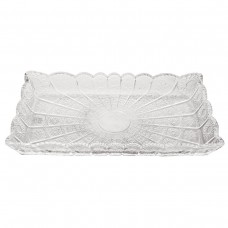Блюдо для закусок Lirmartur скляне 28,6*16,5*3 см HP-YH-26