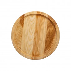 Кругла дошка для сервірування 30 см для подачі, ясен T3W300