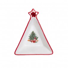 Салатниця у формі ялинки 14.5×12 см новорічна HP-SD-3