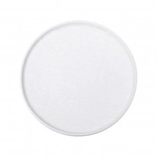Тарілка порцелянова 20 см плоска біла HP-7-733