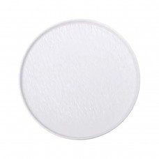 Тарілка порцелянова 25 см плоска біла HP-7-732