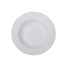 Тарілка супова порцелянова 23 см біла HP-7-724