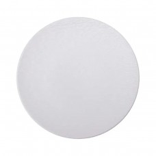 Тарілка сервірувальна порцелянова 25 см біла HP-7-723