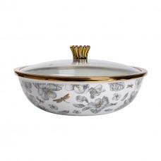 Каструля з кришкою Емаль 4,5 л Велика HP-2-108