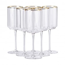 Набір з 6 високих келихів з тонкою ніжкою, 450 мл, для вина HP-16-13