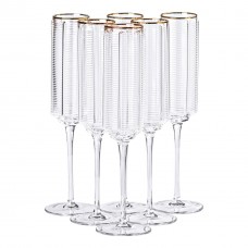 Келихи для шампанського, 300 мл, набір із 6 штук HP-16-14