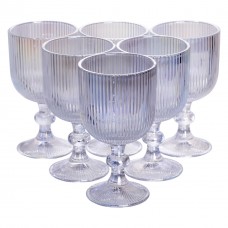 Набір келихів для вина 6 (шт) по келихи під вино 300 (мл) на ніжці келихи винні HP7115RB