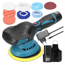 Машинка для полірування Waxing Polisher YK49 акумуляторна з насадками 1250W (393973305)