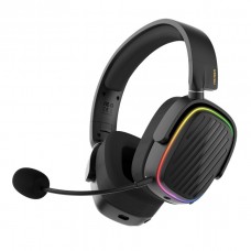 Ігрові Навушники FANTECH WHG02 Harmony, 3 Modes (Wired, BT, 2.4Ghz) Чорний