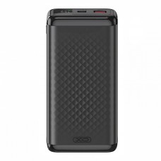 Универсальная Мобильная Батарея Power Bank XO PB309 22.5W Digital Fast Charger 20000mAh Мята упаковка Черный