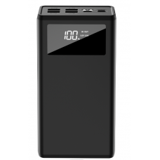 Универсальная Мобильная Батарея Power Bank XO PR124 Digital Display 40000 mAh Черный