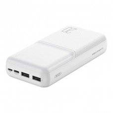 Универсальная Мобильная Батарея Power Bank XO PR252 Lighted Mobile Power 20000 mAh Белый