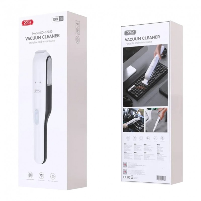 Автомобільний Пилосос XO CZ020 5000mAh/65W Бiлий
