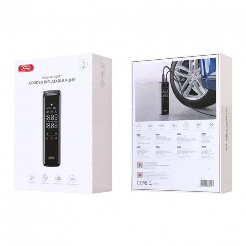Автомобільний компресор XO CZ017 Чорний