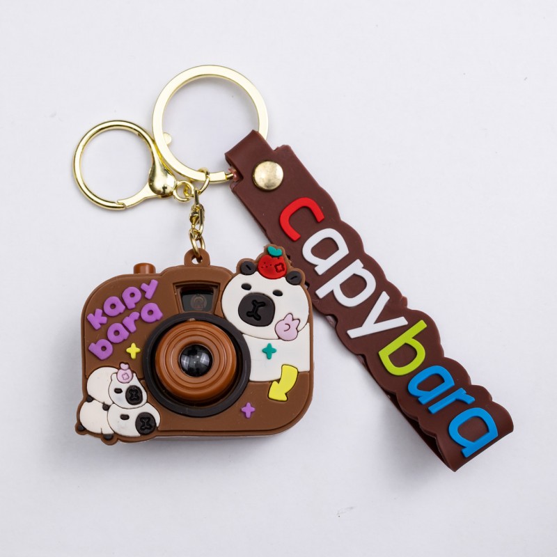 Дитячий брелок Фотоапарат з проекцією 5.5×1.5×4 (см) для ключів, на сумку і рюкзак HP-55-29BR