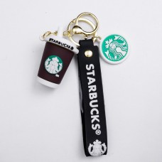 Дитячий брелок Старбакс 3,5×4,5 (см) для ключів, на сумку і рюкзак HP-55-26SG