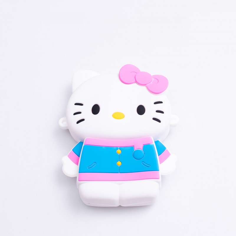 Дитяча силіконова сумочка Hello Kitty 13*10*3 см Білий HP-55-1W