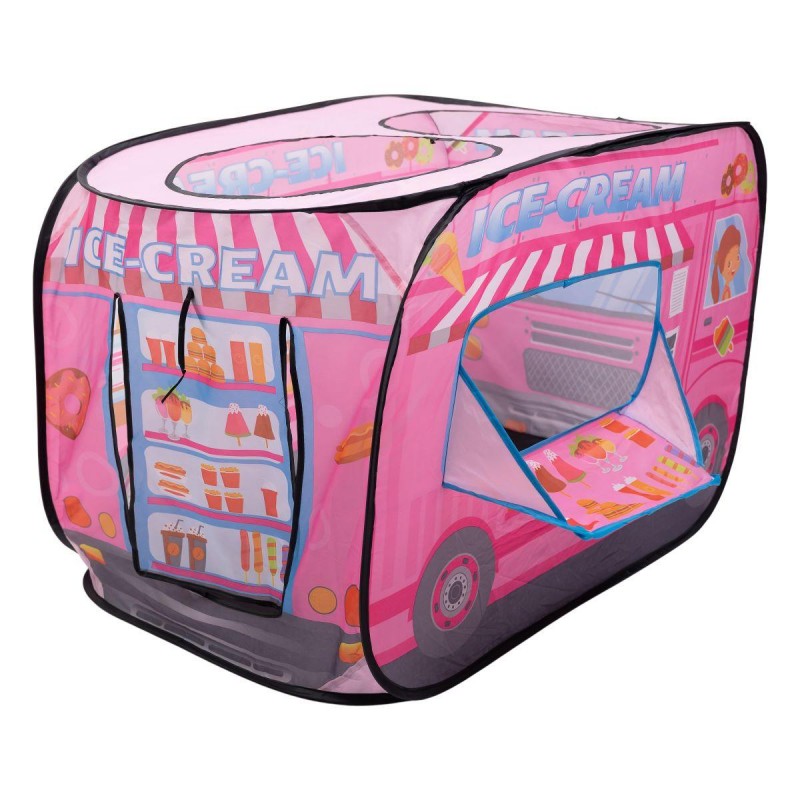 Дитячий ігровий намет «Фургон з морозивом» 110×70×66 см намет для дівчинки Рожевий HP-S-5NDP