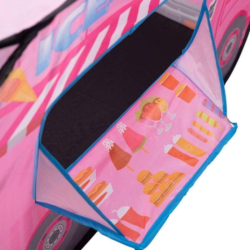 Дитячий ігровий намет «Фургон з морозивом» 110×70×66 см намет для дівчинки Рожевий HP-S-5NDP