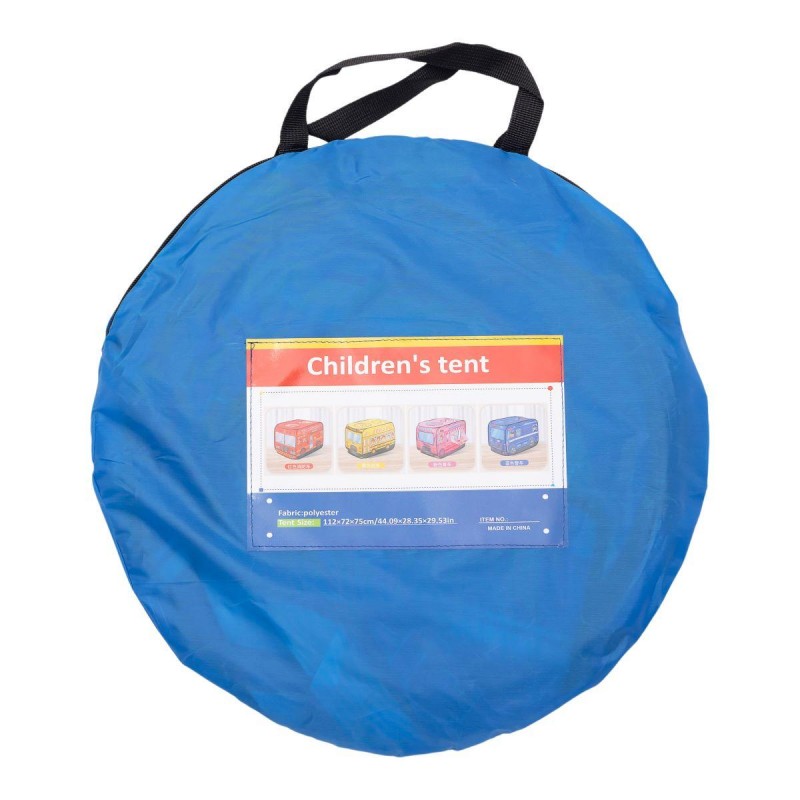 Дитячий ігровий намет «Поліцейська машина» 110×70×66 см намет для хлопчика Синій HP-S-5NDBL