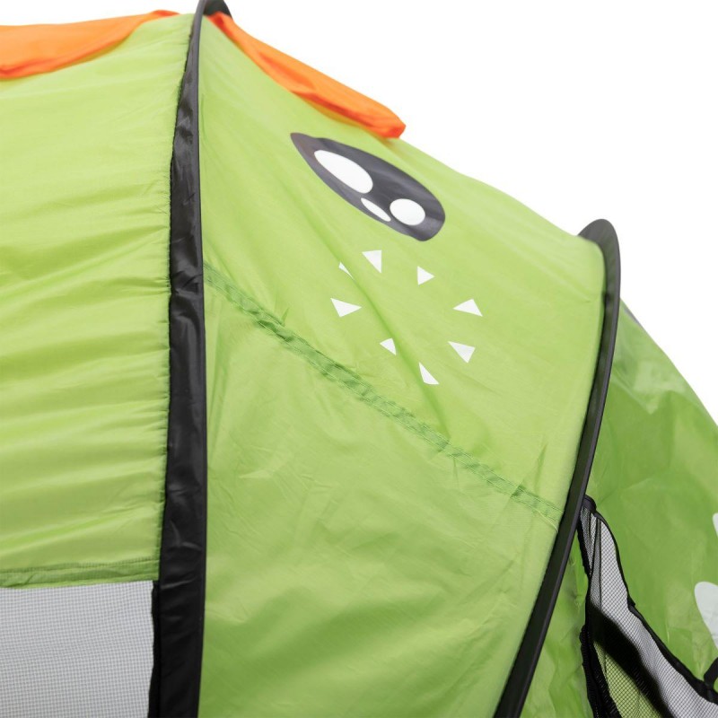 Дитячий ігровий намет 180×95×80 см намет дитячий вуличний на блискавці Зелений динозавр HP-S-3NDGR