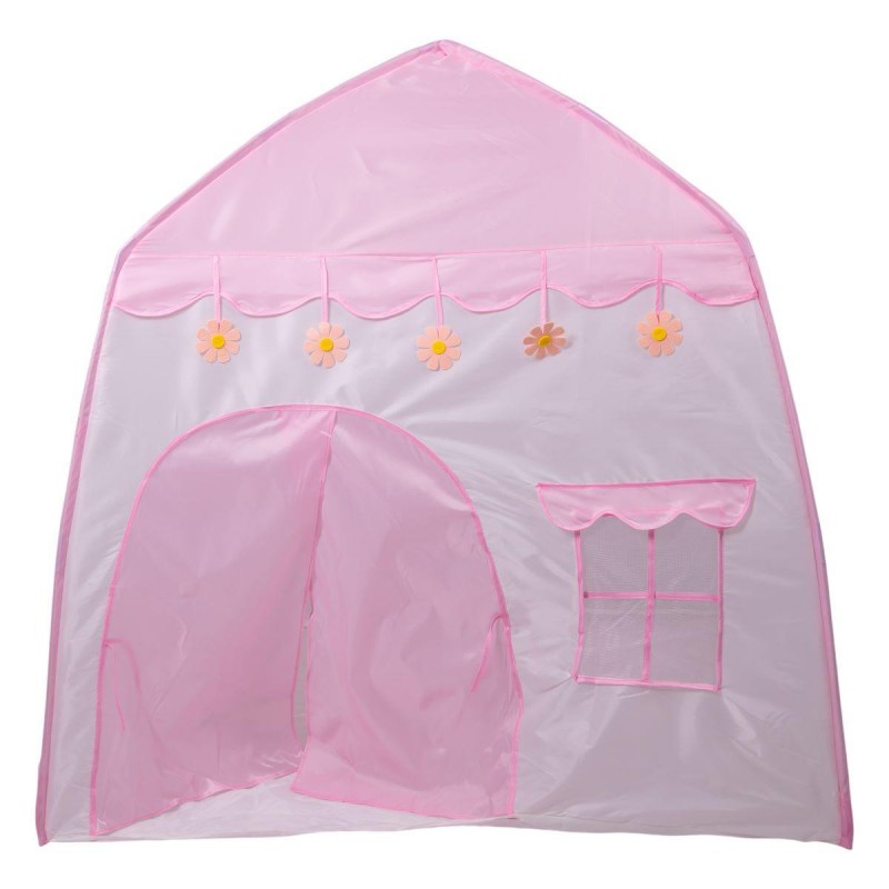 Дитячий ігровий намет будиночок для дівчаток 125×100×120 см намет будиночок для дітей Рожевий HP-S-1NDP