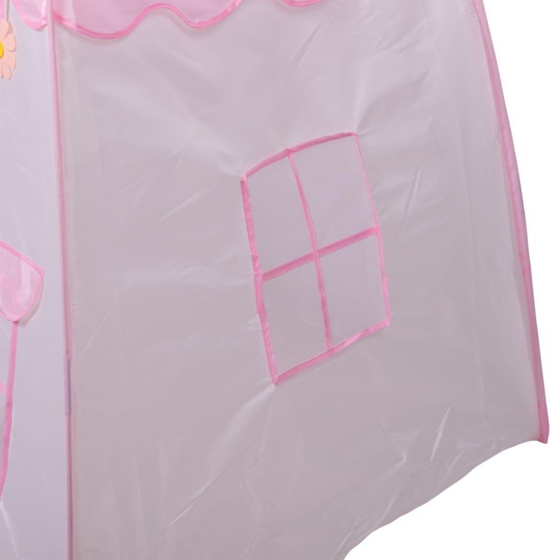 Дитячий ігровий намет будиночок для дівчаток 125×100×120 см намет будиночок для дітей Рожевий HP-S-1NDP