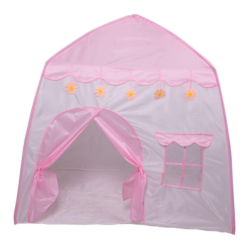 Дитячий ігровий намет будиночок для дівчаток 125×100×120 см намет будиночок для дітей Рожевий HP-S-1NDP