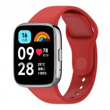 Ремінець для Xiaomi Redmi Watch 3 Active Silicone Red