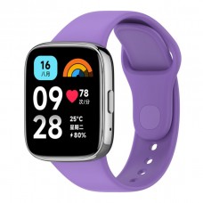 Ремінець для Xiaomi Redmi Watch 3 Active Silicone Lilac Purple