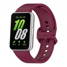Ремінець для Samsung Galaxy Fit 3 (R390) Silicone Wine Red