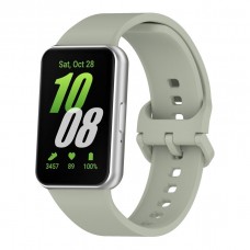 Ремінець для Samsung Galaxy Fit 3 (R390) Silicone Grey Green