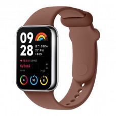 Ремінець для Xiaomi Mi Band 8 Pro/Mi Band 9 Pro/Redmi Watch 4 Silicone Brown