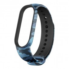 Ремінець для Xiaomi Mi Band 3/4 Сamouflage Blue