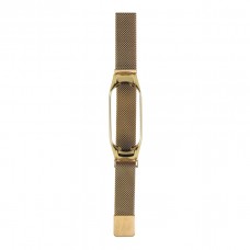 Ремінець для Xiaomi Mi Band 7 Milanese Loop Gold