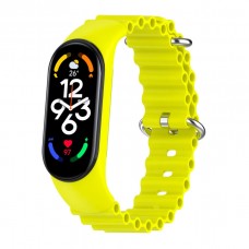 Ремінець для Xiaomi Mi Band 5/6/7 Ocean Band Yellow