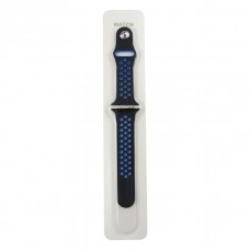 Ремінець для Apple Watch Nike 42/44/45/49 mm Black Blue