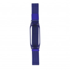 Ремінець для Xiaomi Mi Band 3 / 4 / 5 / 6 Milanese Loop Колір Синий