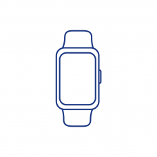 Ремінець для Xiaomi Mi Band 2 Sport Колір Фіолетовий