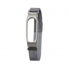 Ремінець для Xiaomi Mi Band 2 Milanese Loop Silver Колір Сталевий