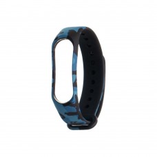 Ремінець для Xiaomi Mi Band 3 / 4 Pattern Колір Хакі Синій