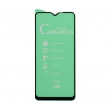 Захисне скло Film Ceramic for Samsung A20S/A02S/A12/A02/M12/M02S без паковання Колір Чорний