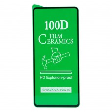 Захисне скло Film Ceramic for Samsung A73 Чорний
